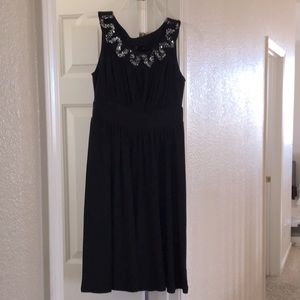 Beautiful Forever Little Black Sequined Dress